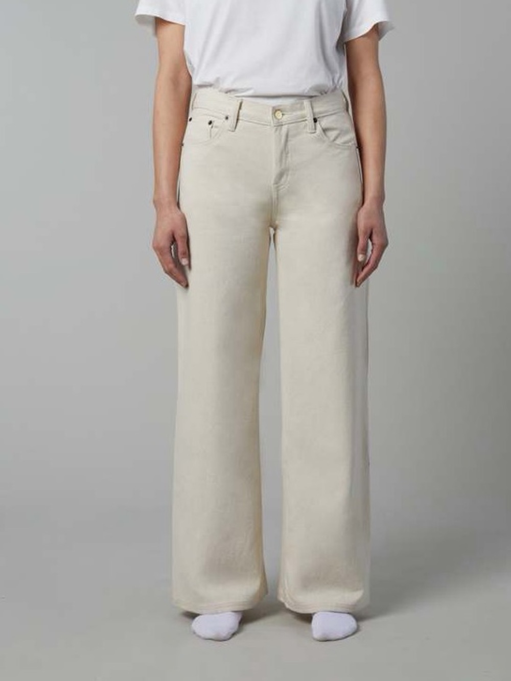 RARE Still Here Linen Walker Rainbow Jeans - Picture 2 of 7